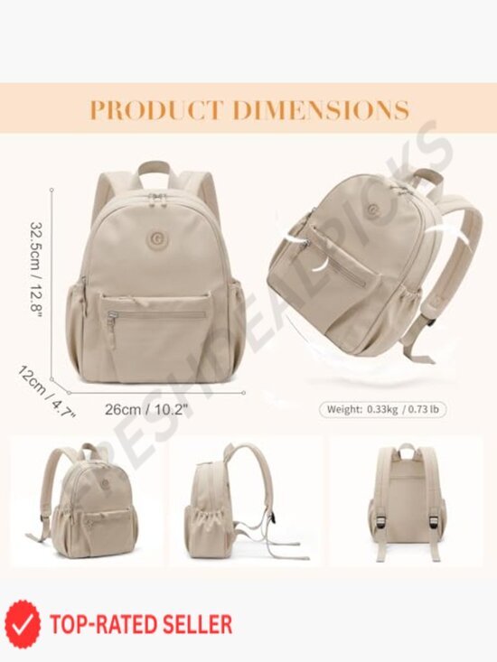 Mini Backpack Lightweight Nylon Daypack Small City Pack Versatile Ladies Travel